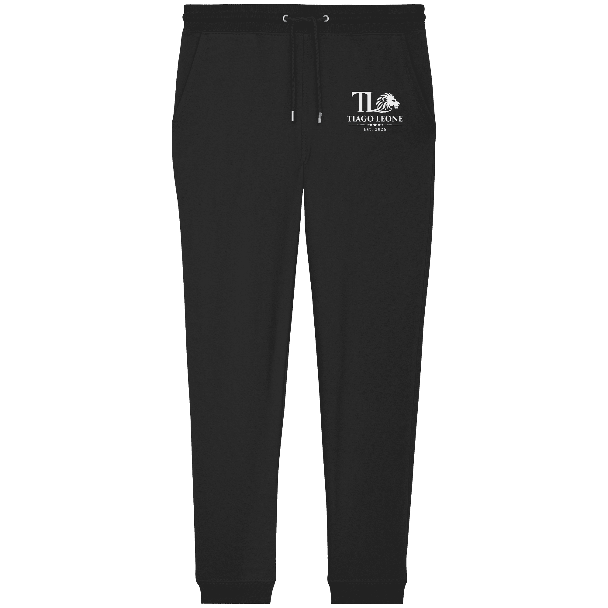 TIAGO LEONE Organic Jogger Pants Black