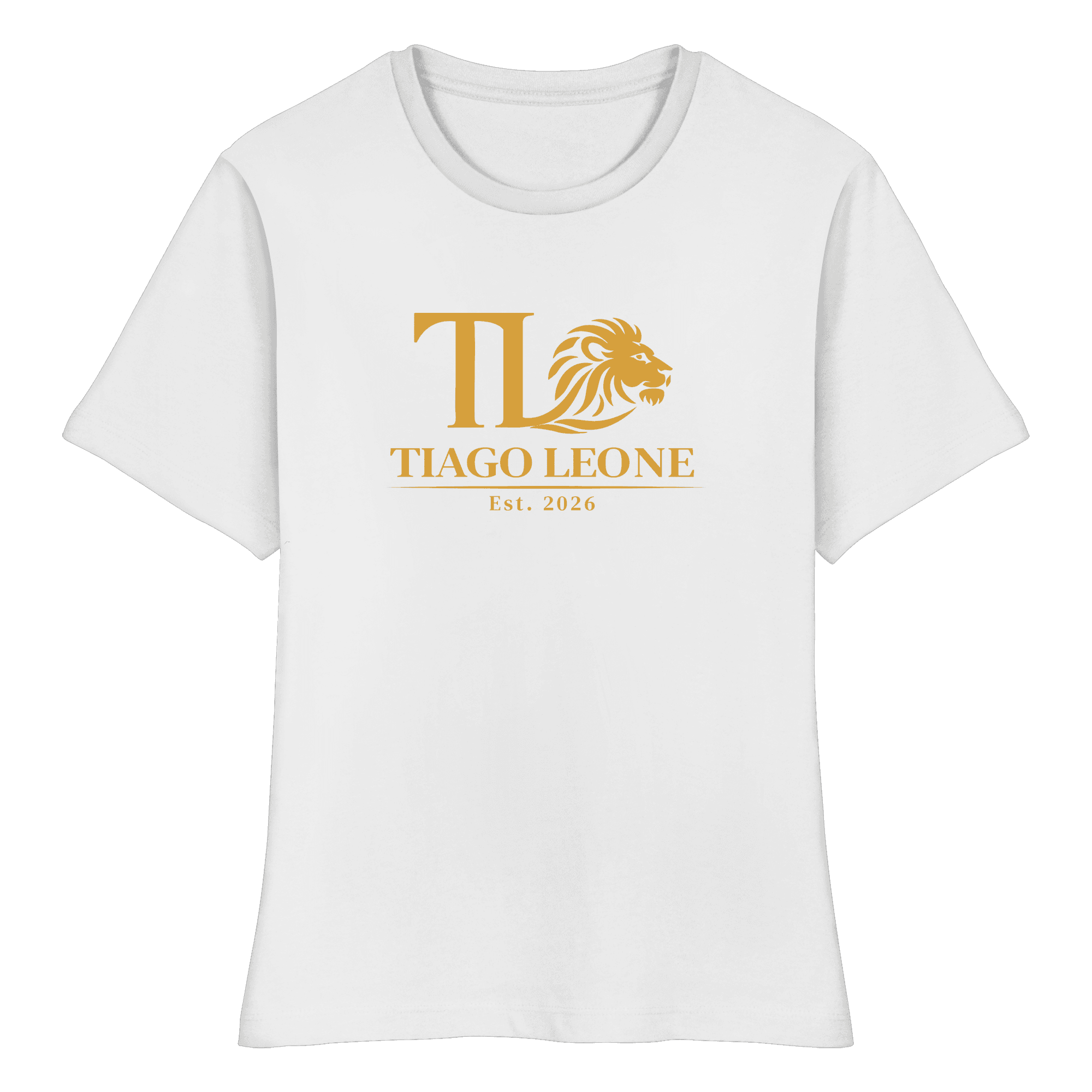 TIAGO LEONE Fitted Ladies Organic Shirt White